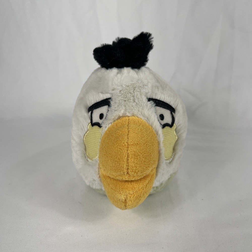 Angry Birds Plush White Matilda Stuffed Animal Bird‎ Toy No Sound